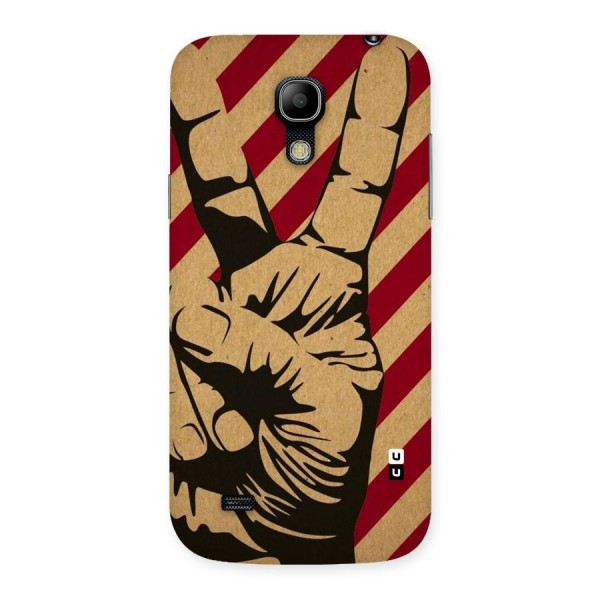 Peace Stripes Back Case for Galaxy S4 Mini