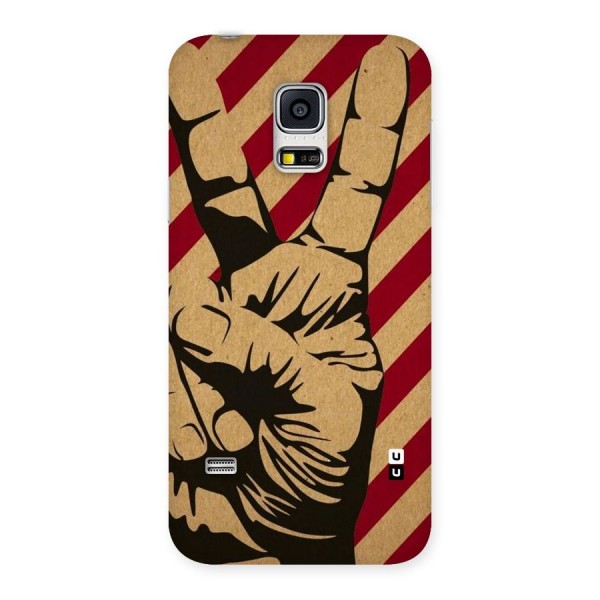 Peace Stripes Back Case for Galaxy S5 Mini