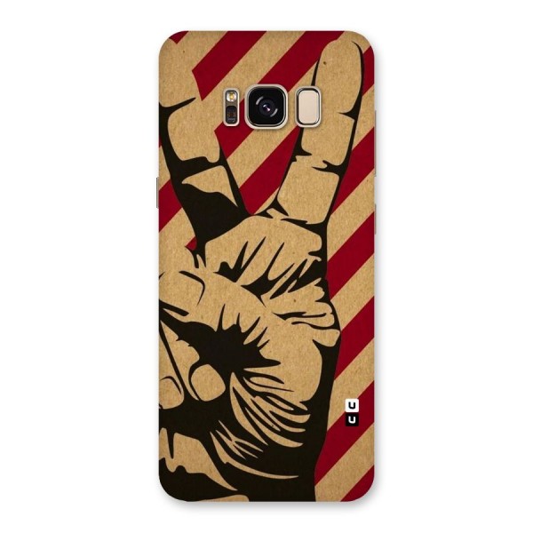 Peace Stripes Back Case for Galaxy S8