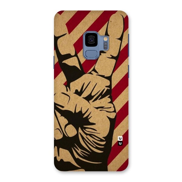 Peace Stripes Back Case for Galaxy S9