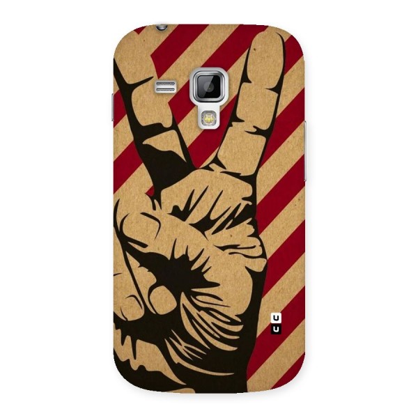 Peace Stripes Back Case for Galaxy S Duos