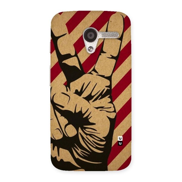 Peace Stripes Back Case for Moto X