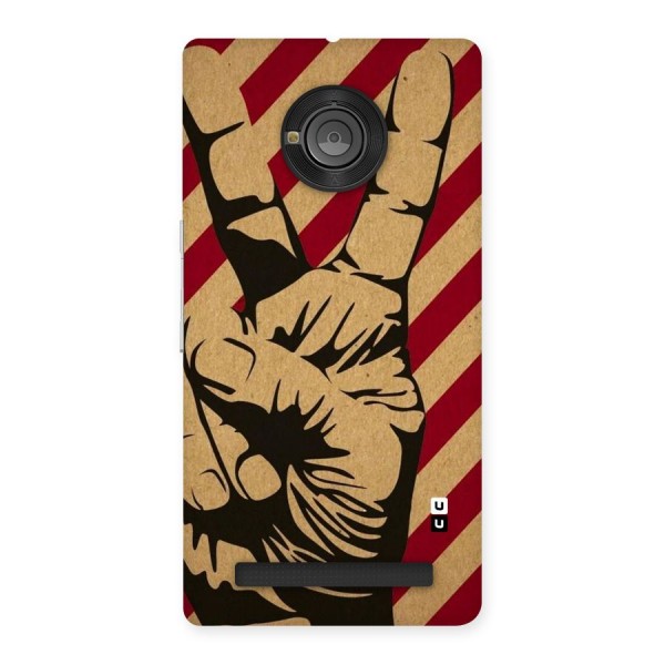 Peace Stripes Back Case for Yu Yuphoria