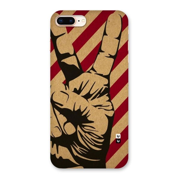 Peace Stripes Back Case for iPhone 8 Plus