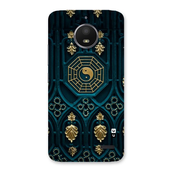 Peace Web Design Back Case for Moto E4