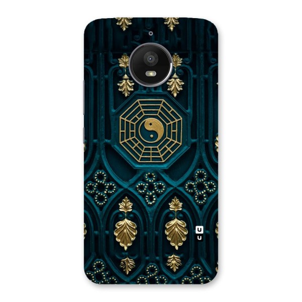 Peace Web Design Back Case for Moto E4 Plus