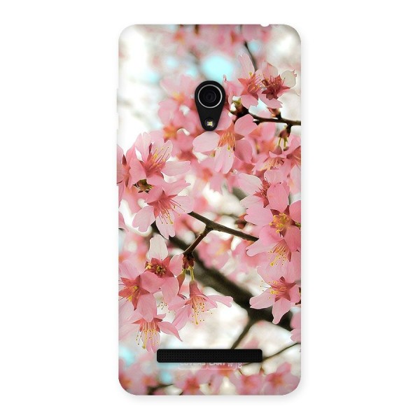 Peach Floral Back Case for Zenfone 5