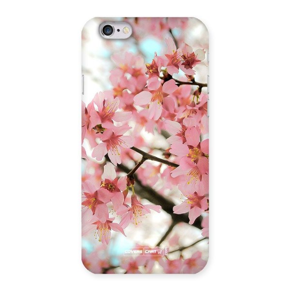 Peach Floral Back Case for iPhone 6 6S