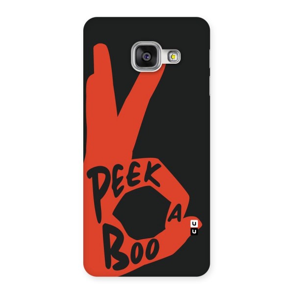 Peek-a-boo Back Case for Galaxy A3 2016