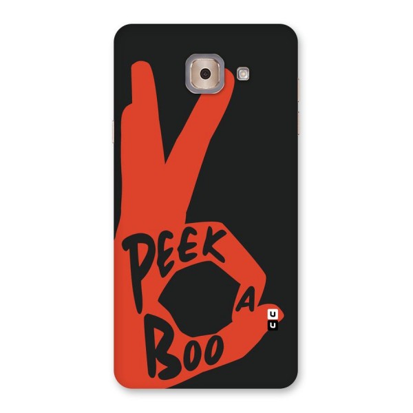 Peek-a-boo Back Case for Galaxy J7 Max