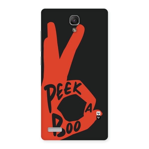 Peek-a-boo Back Case for Redmi Note