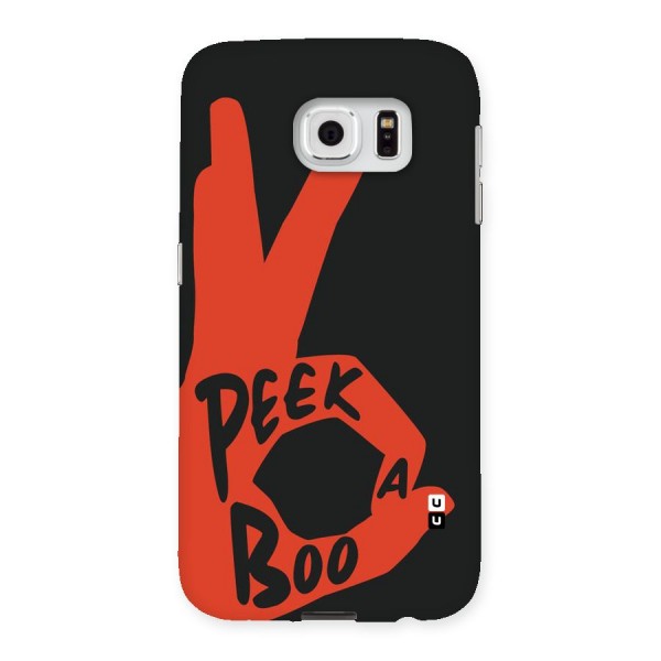 Peek-a-boo Back Case for Samsung Galaxy S6