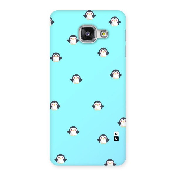 Penguins Pattern Print Back Case for Galaxy A3 2016