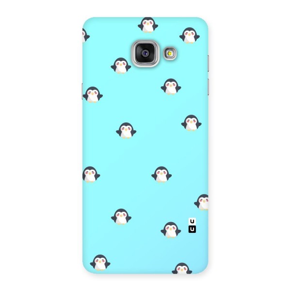 Penguins Pattern Print Back Case for Galaxy A7 2016