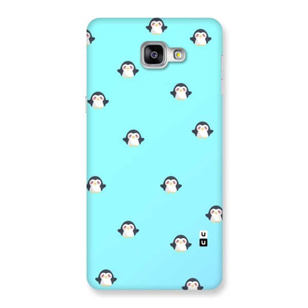 Penguins Pattern Print Back Case for Galaxy A9