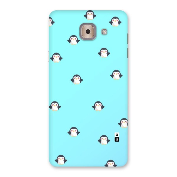 Penguins Pattern Print Back Case for Galaxy J7 Max