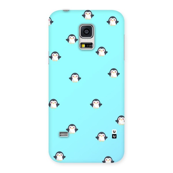 Penguins Pattern Print Back Case for Galaxy S5 Mini