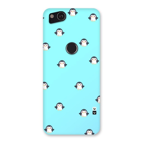 Penguins Pattern Print Back Case for Google Pixel 2