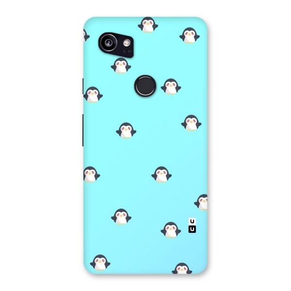 Penguins Pattern Print Back Case for Google Pixel 2 XL