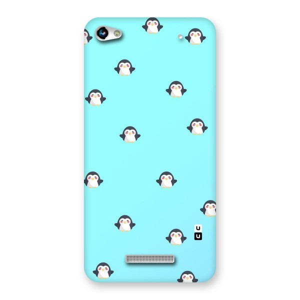 Penguins Pattern Print Back Case for Micromax Hue 2