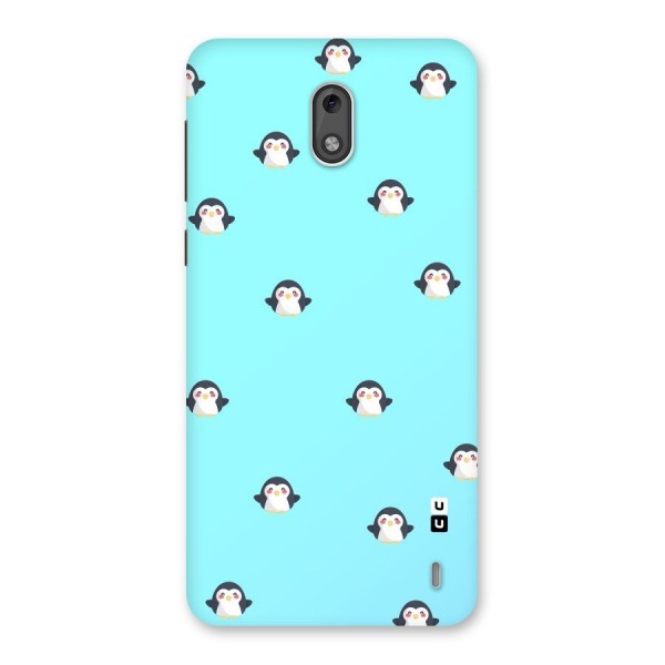 Penguins Pattern Print Back Case for Nokia 2