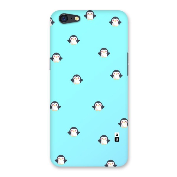 Penguins Pattern Print Back Case for Oppo A71