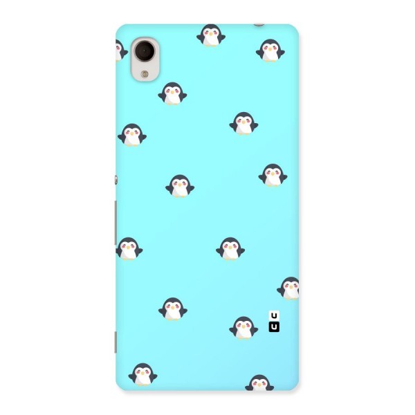 Penguins Pattern Print Back Case for Sony Xperia M4