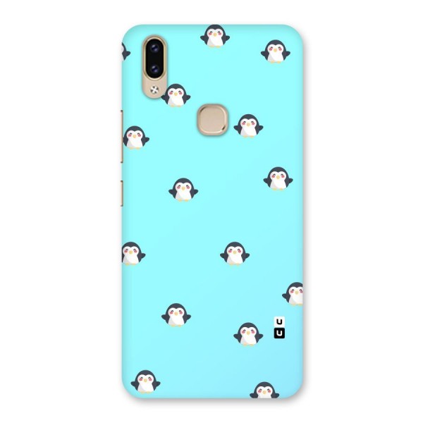 Penguins Pattern Print Back Case for Vivo V9