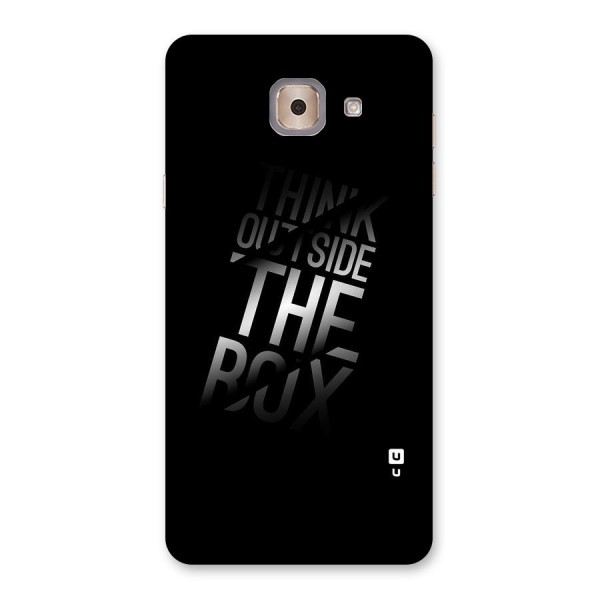 Perspective Thinking Back Case for Galaxy J7 Max