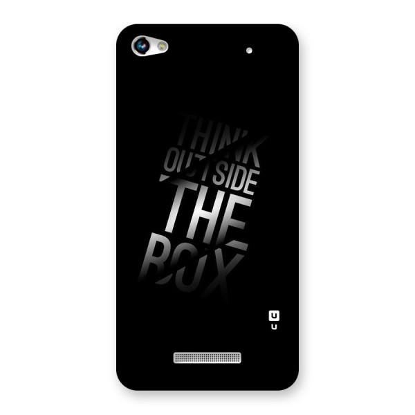 Perspective Thinking Back Case for Micromax Hue 2