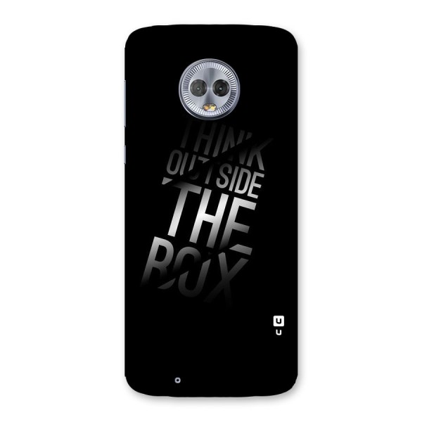 Perspective Thinking Back Case for Moto G6