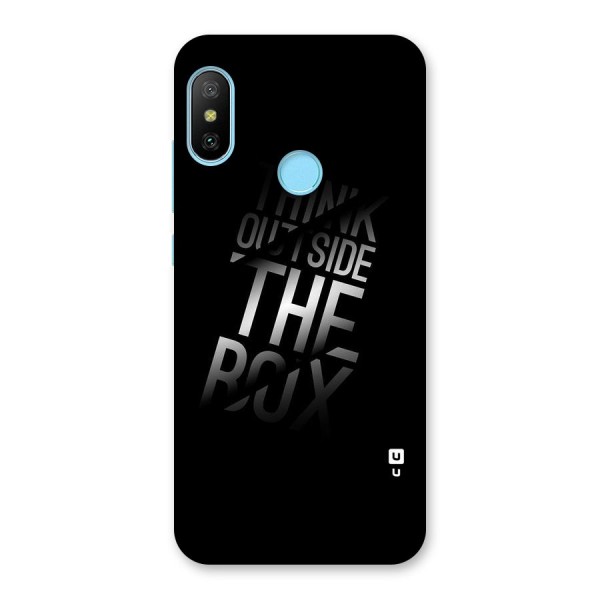 Perspective Thinking Back Case for Redmi 6 Pro