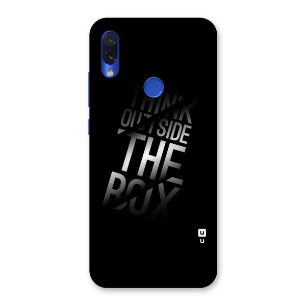 Perspective Thinking Back Case for Redmi Note 7