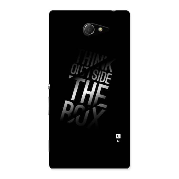 Perspective Thinking Back Case for Sony Xperia M2