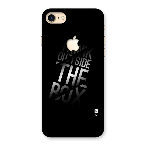 Perspective Thinking Back Case for iPhone 7 Apple Cut