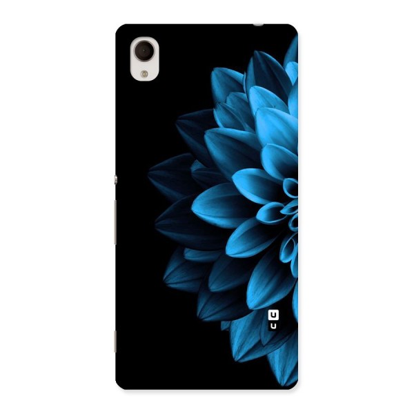 Petals In Blue Back Case for Xperia M4 Aqua