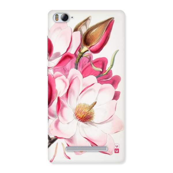 Pink Beautiful Flower Back Case for Xiaomi Mi4i