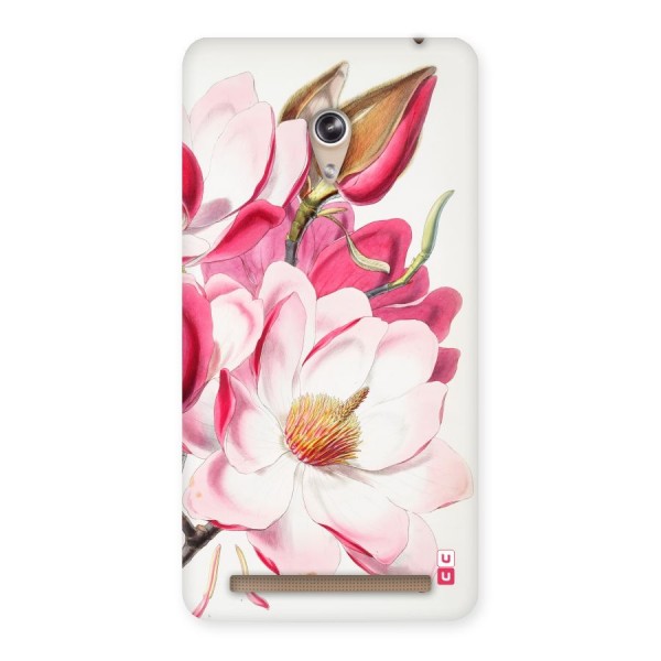 Pink Beautiful Flower Back Case for Zenfone 6