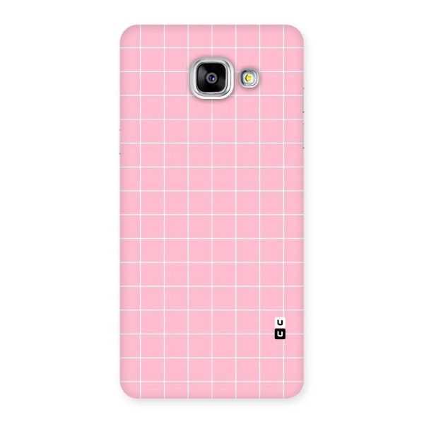 Pink Checks Back Case for Galaxy A5 2016