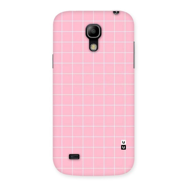 Pink Checks Back Case for Galaxy S4 Mini