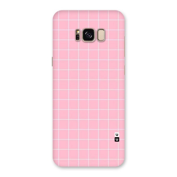 Pink Checks Back Case for Galaxy S8 Plus