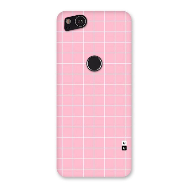 Pink Checks Back Case for Google Pixel 2