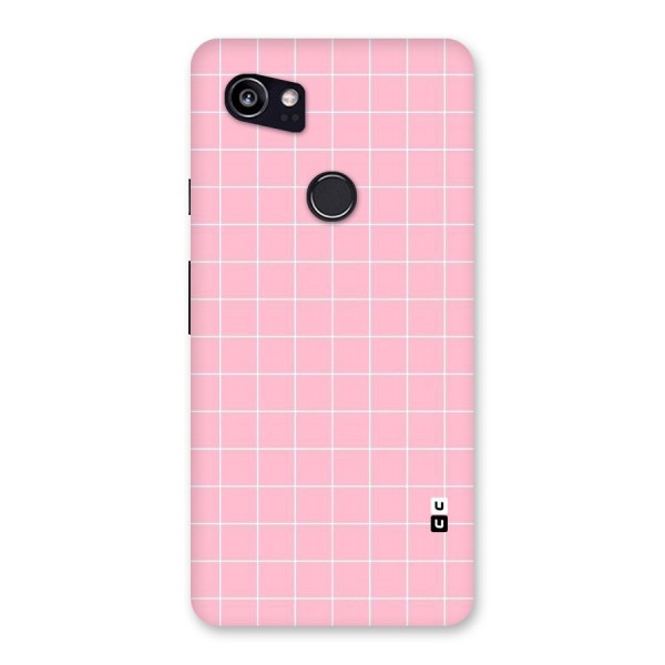 Pink Checks Back Case for Google Pixel 2 XL