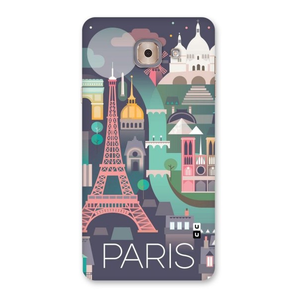 Pink Cute Tower Back Case for Galaxy J7 Max