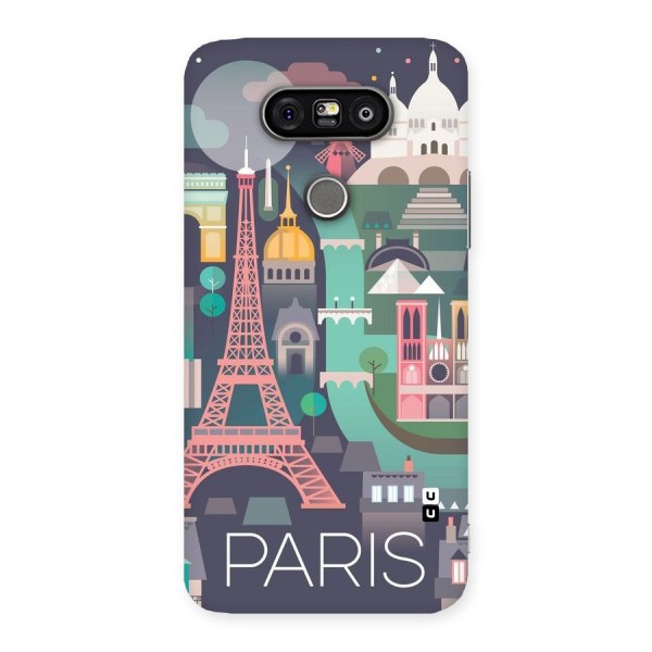 Pink Cute Tower Back Case for LG G5