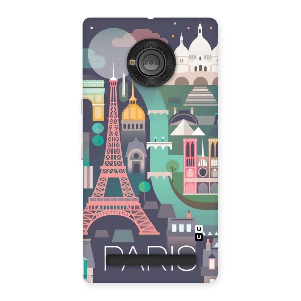 Pink Cute Tower Back Case for Yu Yuphoria