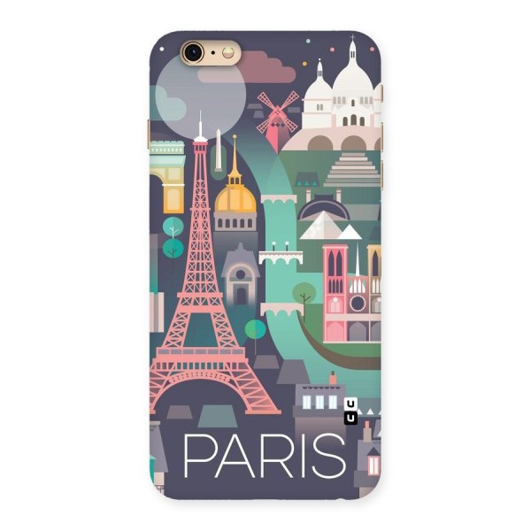 Pink Cute Tower Back Case for iPhone 6 Plus 6S Plus
