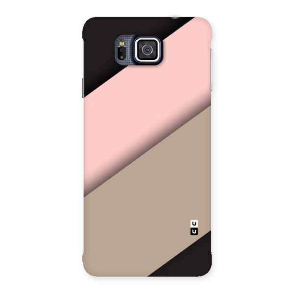 Pink Diagonal Back Case for Galaxy Alpha