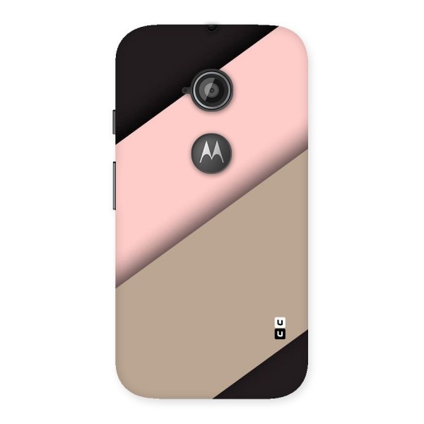 Pink Diagonal Back Case for Moto E 2nd Gen