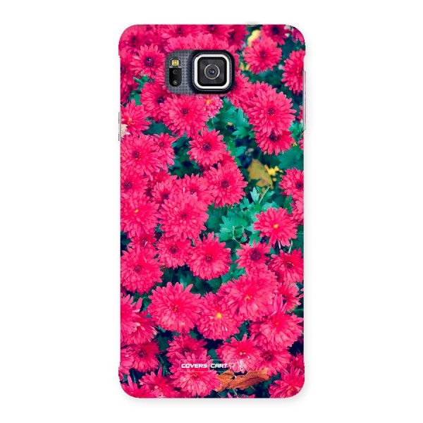 Pink Flowers Back Case for Galaxy Alpha